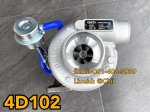 เทอร์โบ 4d102 wa100-5 komatsu ขายอะไหล่แบคโฮ 0814023939