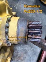ชุดสวิง pc200-1/2 komatsu ขายอะไหล่แบคโฮ 0814023939