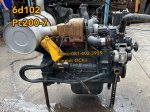 เครื่อง pc200-7 6d102 komatsu ขายอะไหล่แบคโฮ 0814023939