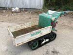ขายรถบรรทุกตีนตะขาบแบบเดินตาม Atex XG250 รับน้ำหนักบรรทุก 250 Kg. ยกดัมพ์ 