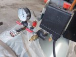 ปั๊มลมใหม่ ไฟ220V. 200ลิตร  25,000บาท โทร : 094-7899445