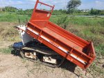 รถบรรทุกตีนตะขาบ YANMAR CG5 เบนซิน นั่งขับ ยกดัมพ์ได้ นน.บรรทุก 500กก. ช่วงล่างใหญ่ สภาพสวยเดิม มือสองจากญี่ปุ่น ราคา 28,000บาท โทร : 094-7899445