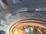 ยางรถเครน ยาง%เครื่องจักร มือ2 ญี่ปุ่น ขนาด 14.00-24 ยี่ห้อ DUNLOP พร้อมกระทะ สภาพตามรูป ราคา 10,000บาท โทร : 094-7899445
