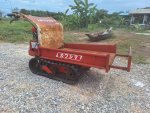 รถบรรทุกตีนตะขาบ YANMAR 300กก. มือ2ญี่ปุ่น เครื่องดี เกียร์ดี แทรคยางพอใช้ได้  เกียร์หน้า 2 ถอยหลัง 1 ลุยทางหล่มได้ ขึ้นทางชันได้  สภาพสวย พร้อมใช้งาน