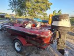ขายเรือตกปลา BASS BOAT ยี่ห้อ STRYKER ขนาด 16ฟุต พร้อม เครื่องยนต์ TOHATSU 140hp. 2จังหวะ และ เทรเลอร์เดิมมากับ ตรงรุ่น เซ็ทนอก มือ2ญี่ปุ่น สถาพเดิม  