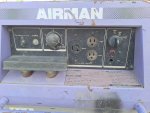เครื่องปั่นไฟเชื่อม AIRMAN 2000watts  110V. พร้อมตู้เชื่อม มีระบบเชื่อมในตัว +- ใช้ดี ไม่โหลด ลากยาวได้ ใช้งานดีจริง มือสองจากญี่ปุ่น รุ่นใหม่ สภาพสวย